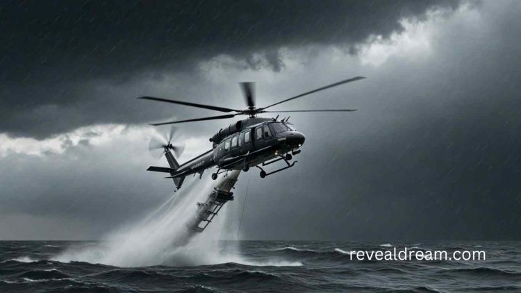 Helicopter in Storm